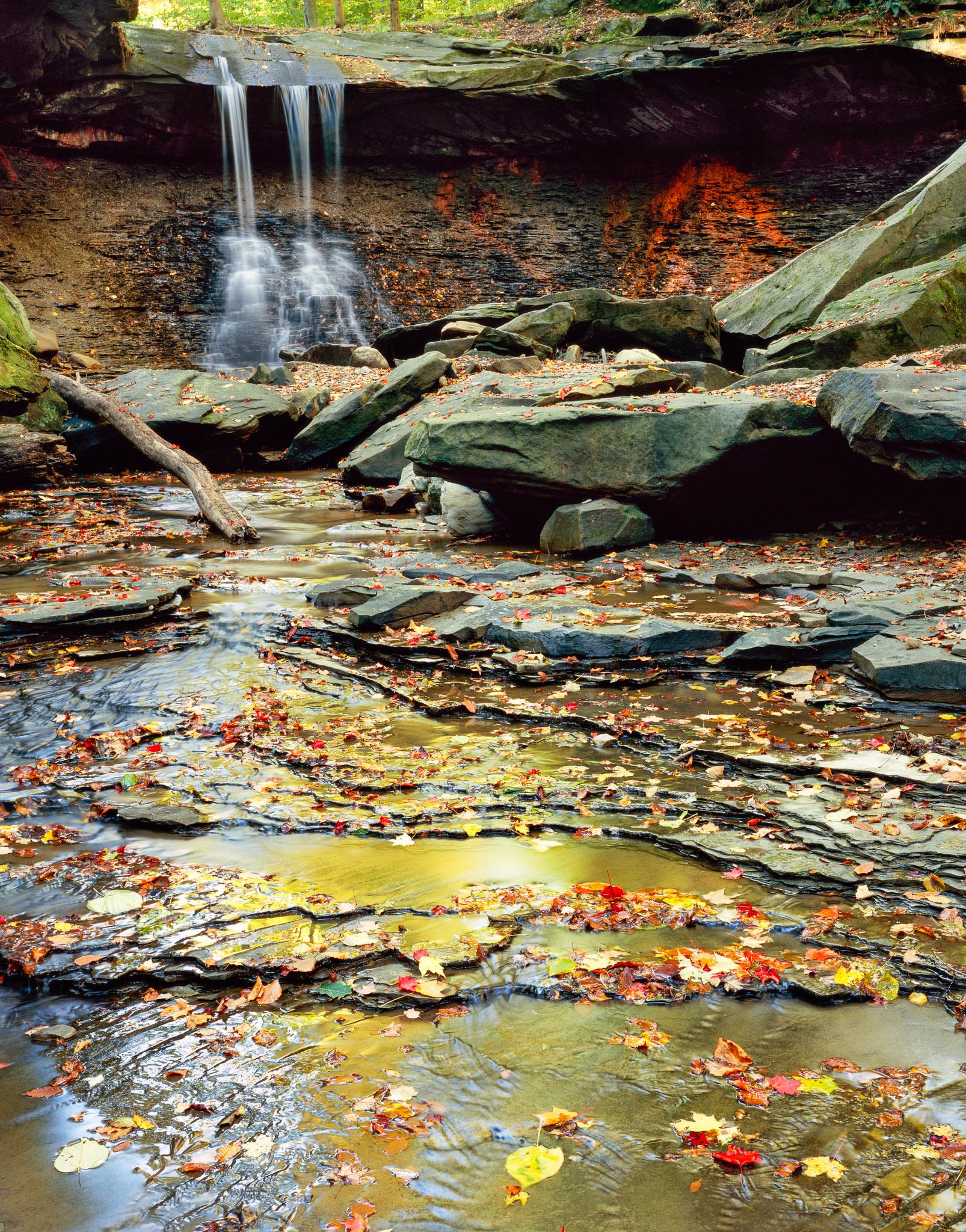 Fine art landscape photography print: Blue Hen Reflection