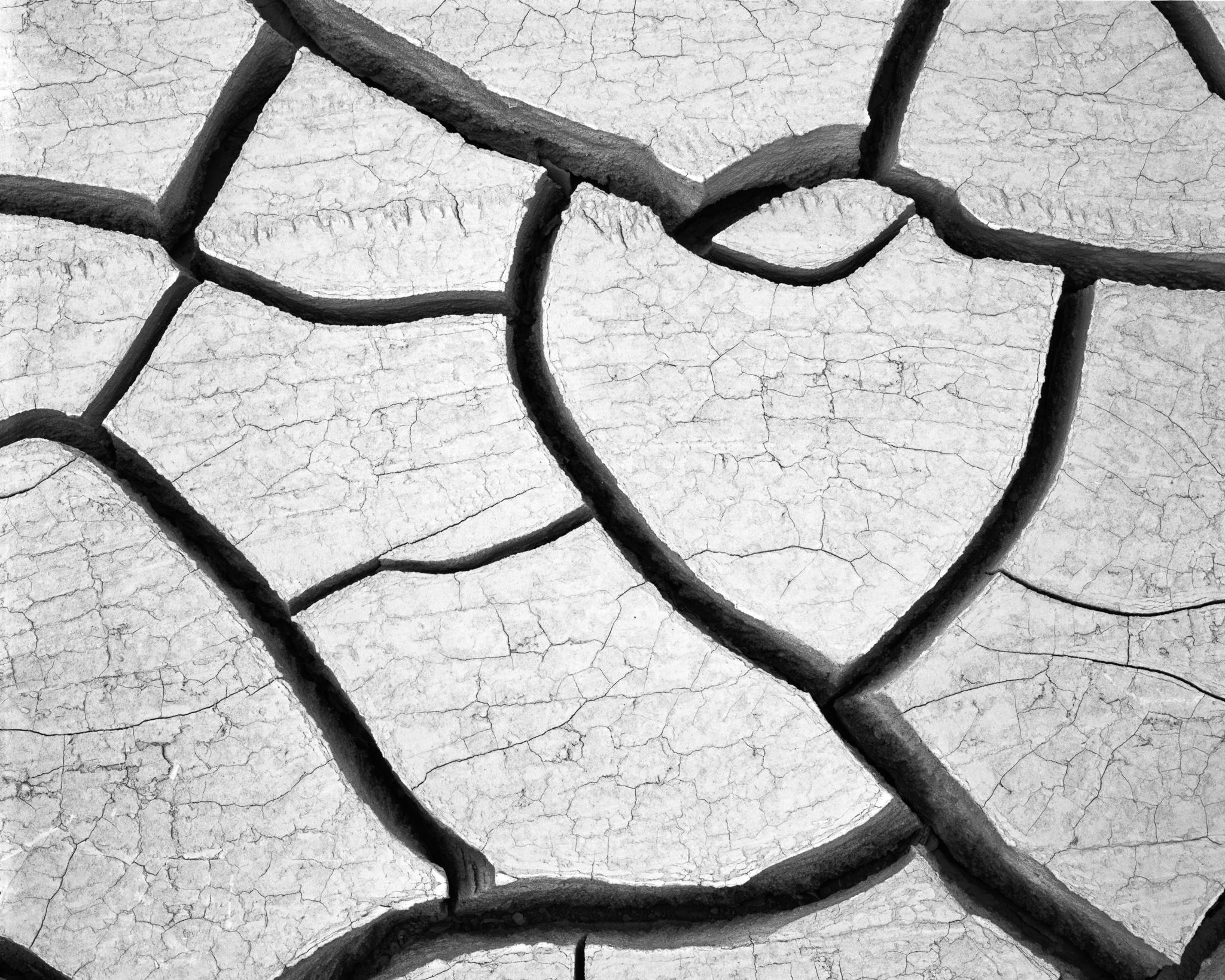 Fine art landscape photography print: Cracked Earth