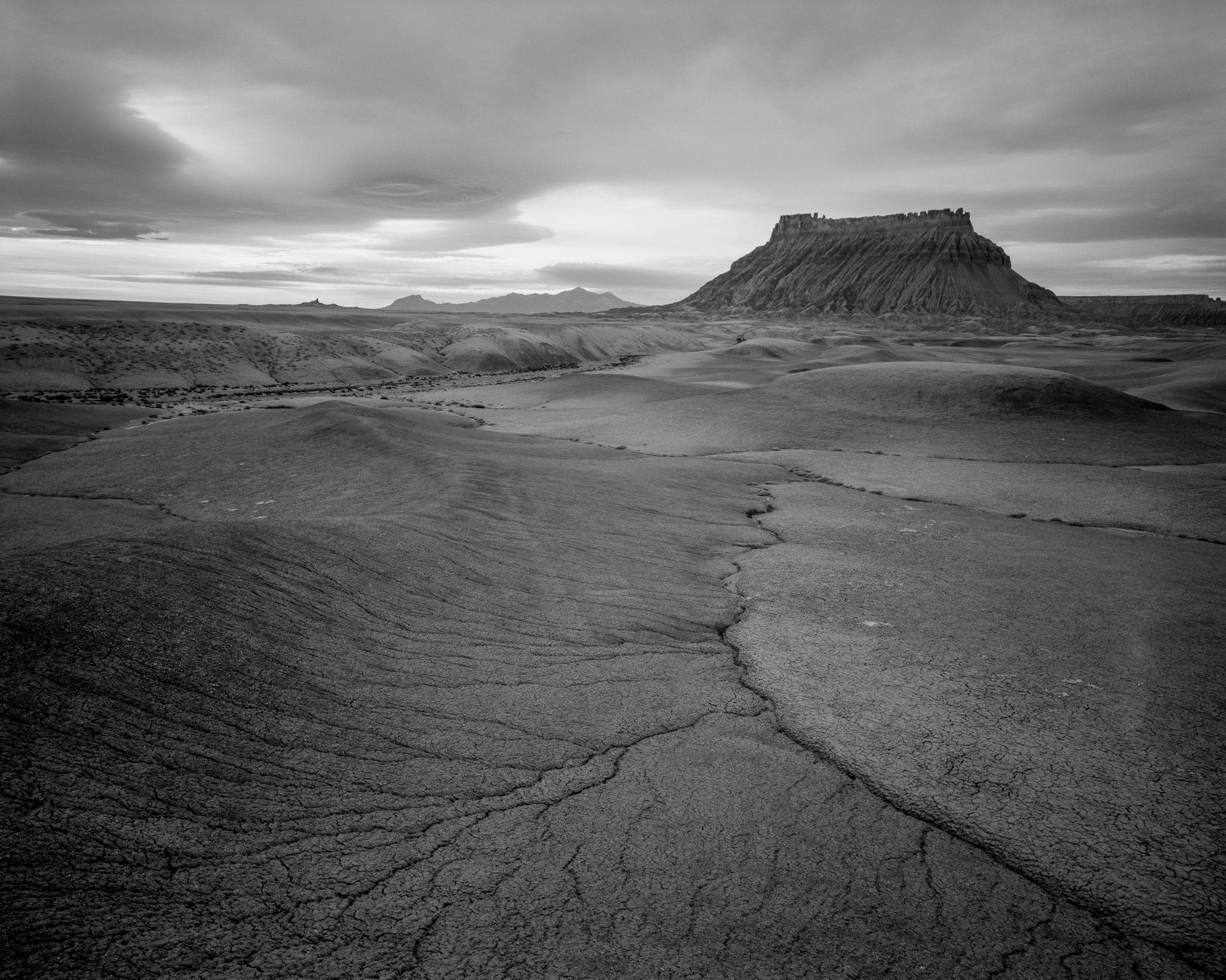 Fine art landscape photography print: Desolation