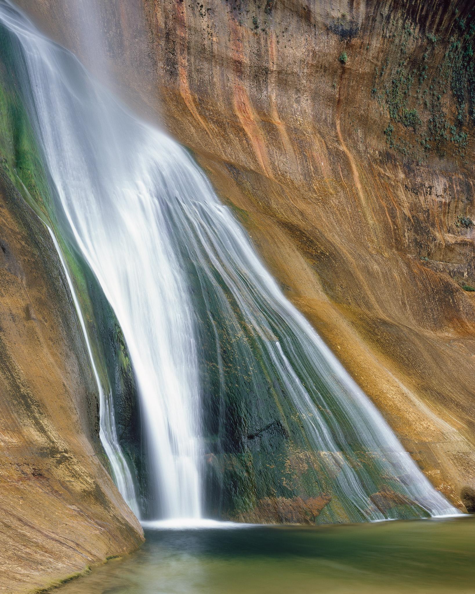 Fine art landscape photography print: Lower Calf Creek Falls