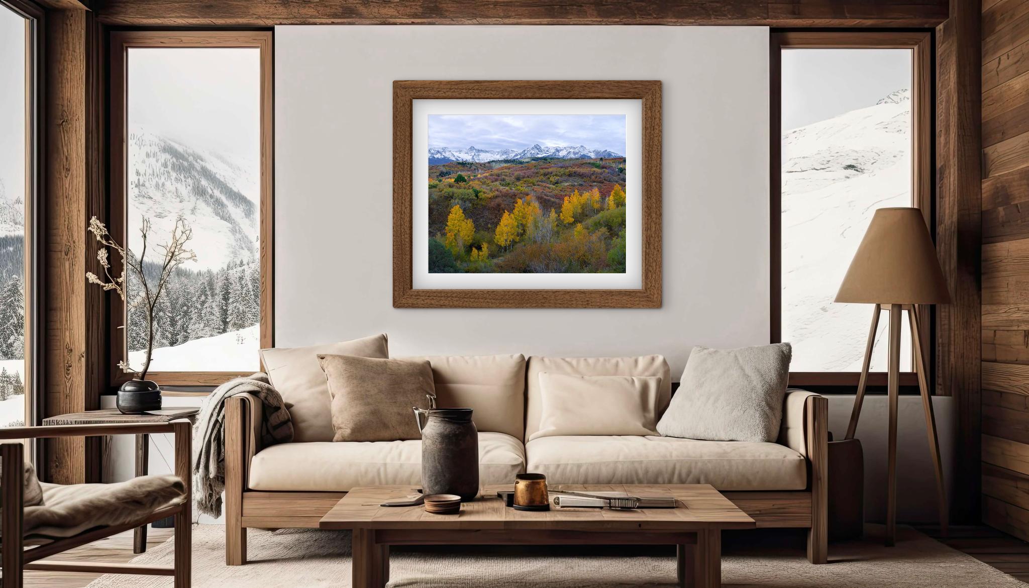 Mountain Cabin Living Room