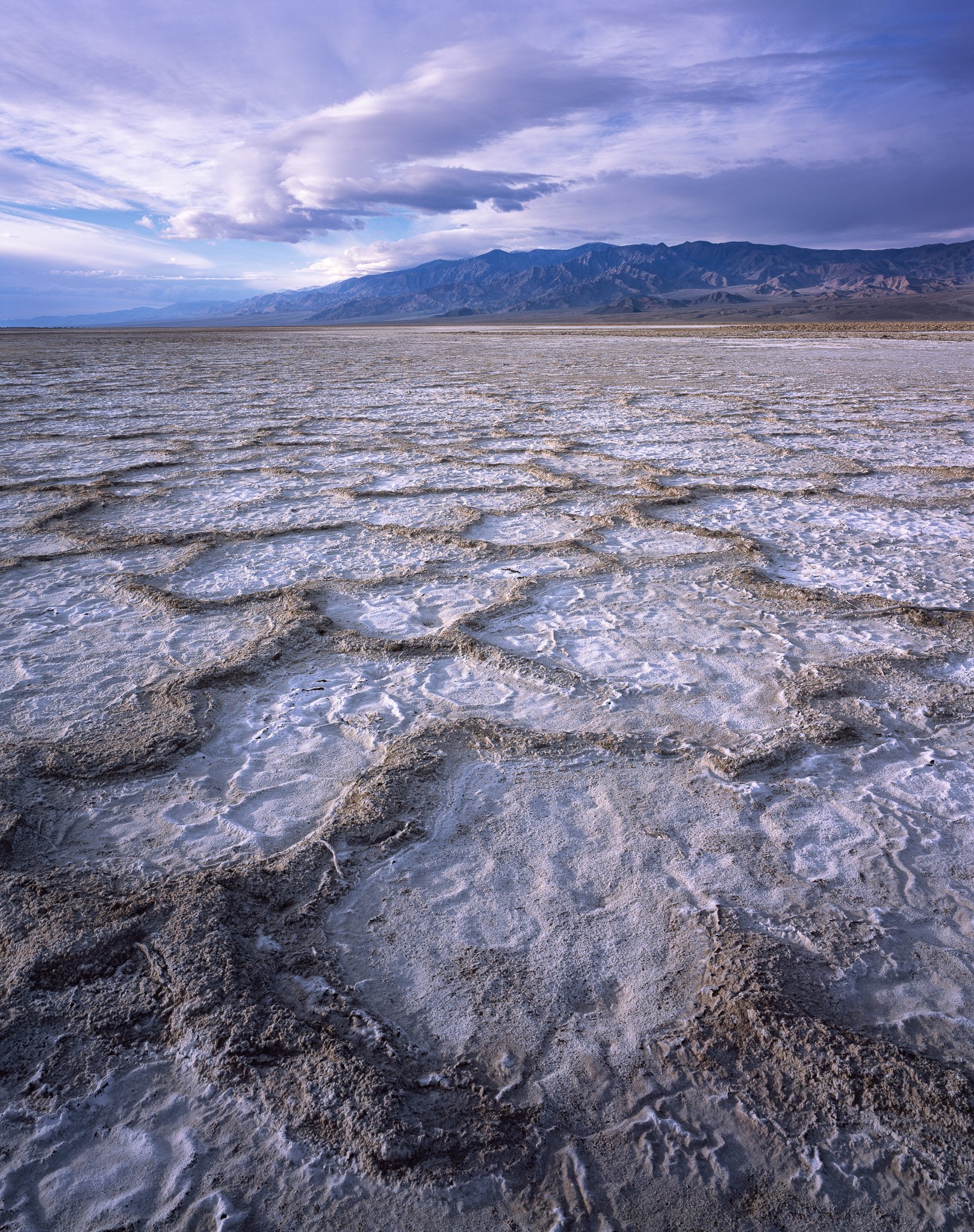 Fine art landscape photography print: Cottonball Basin Sunrise