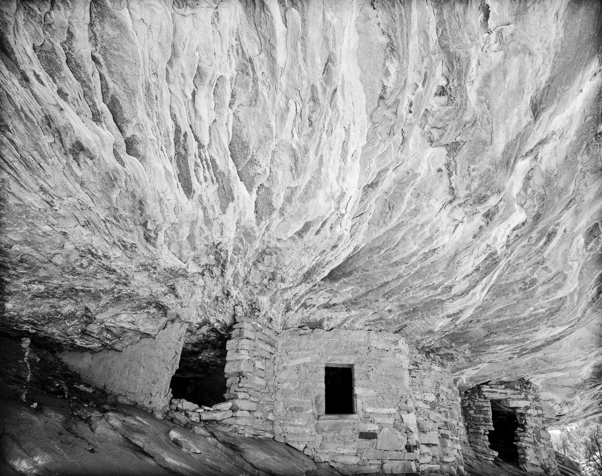 Fine art landscape photography print: House on Fire
