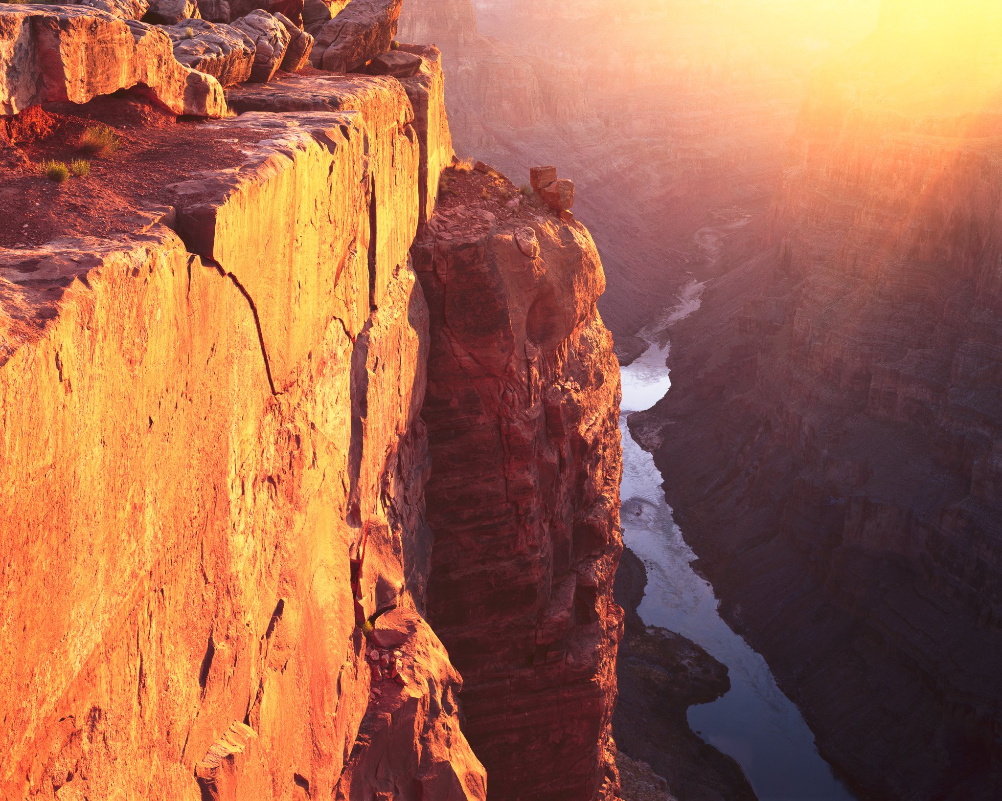 Fine art landscape photography print: Toroweap Sunrise