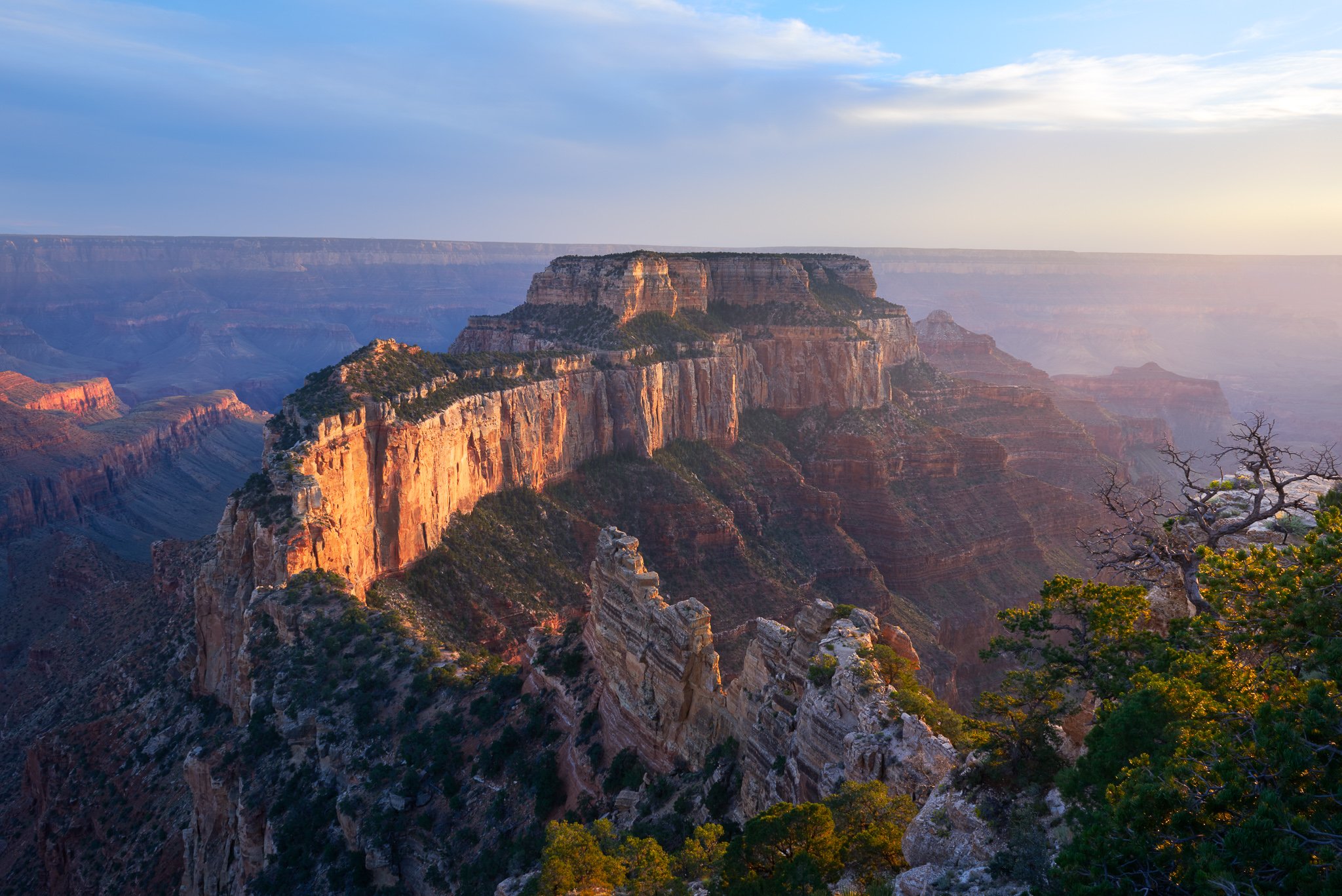 Fine art landscape photography print: Cape Royal Sunset
