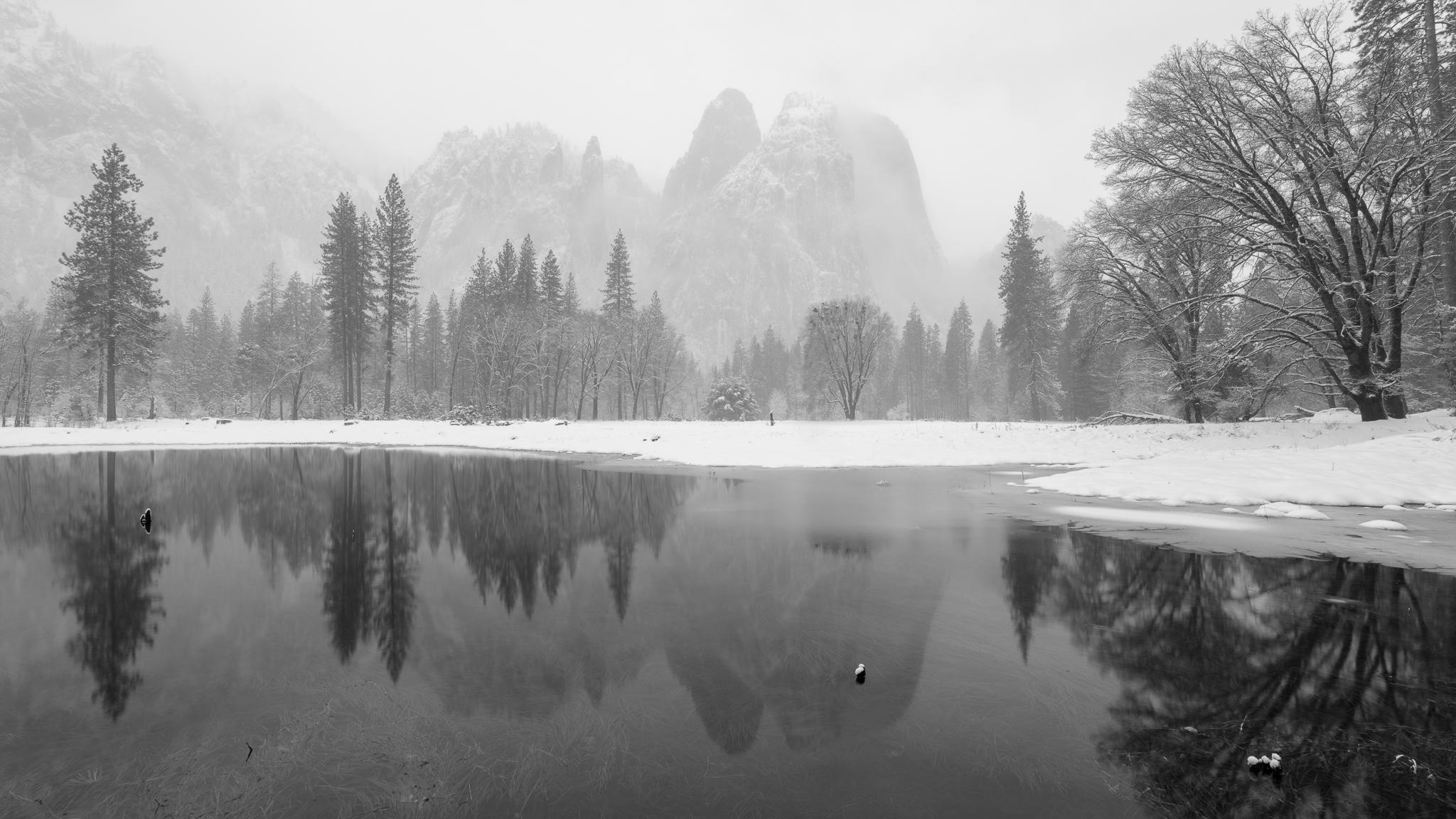 Fine art landscape photography print: Granite Mirror